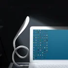 Портативная приглушаемая Настольная мини-лампа с сенсорным датчиком, гибкий USB-светильник для портативного зарядного устройства, ноутбука, ПК, Ультраяркий светодиодный светильник