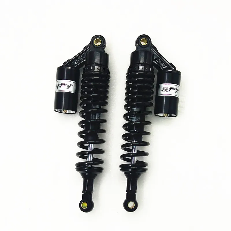 

350 мм мотоциклетный амортизатор для honda CB750 F2N SEVEN FIFTY suzuki yamaha kawasaki ZRX1100 ZRX1200 ZRX1200, черный и золотой