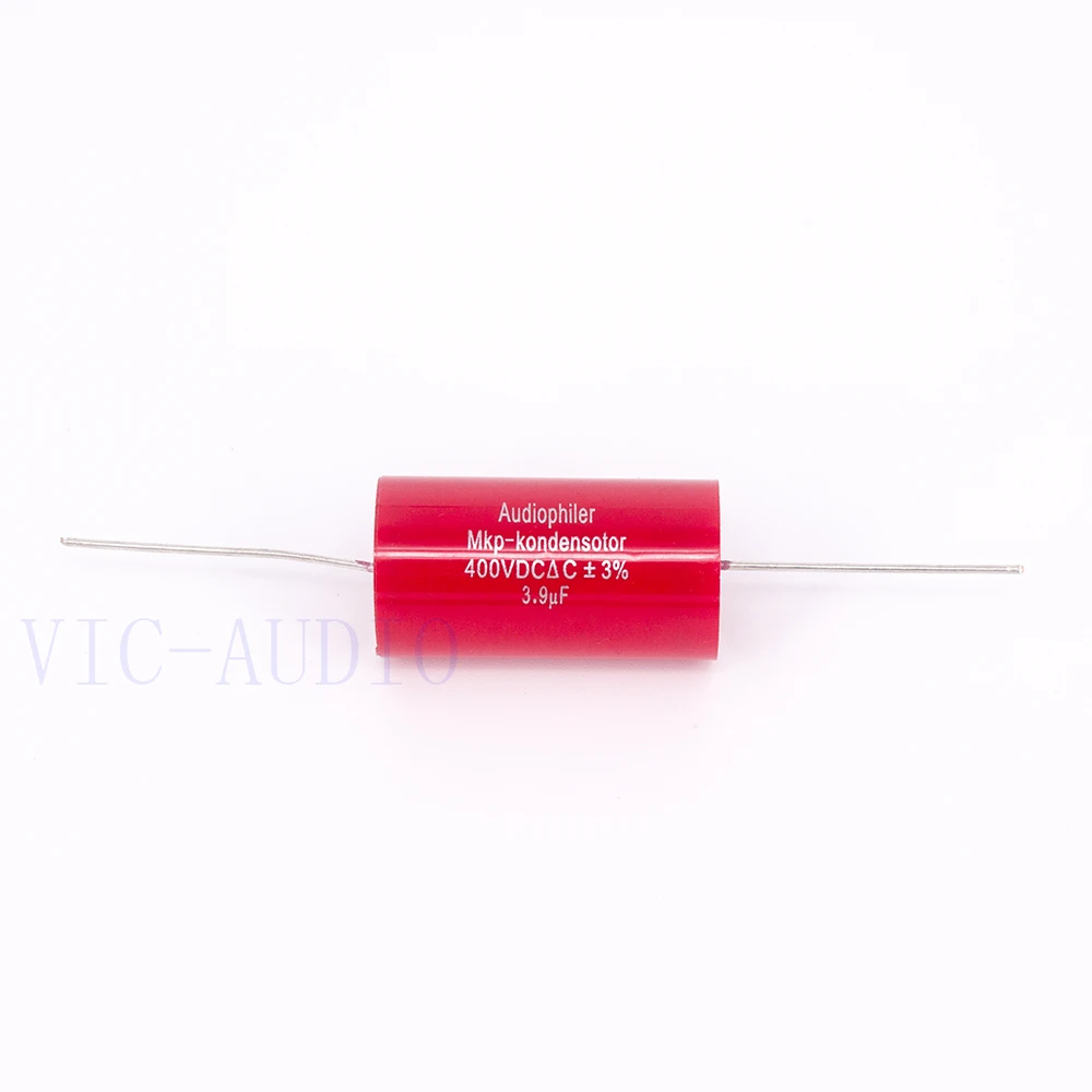 Конденсатор Audiophiler Mkp конденсатор с алюминиевой крышкой 3 9 мкФ 400V DC 3% HI FI Лихорадка
