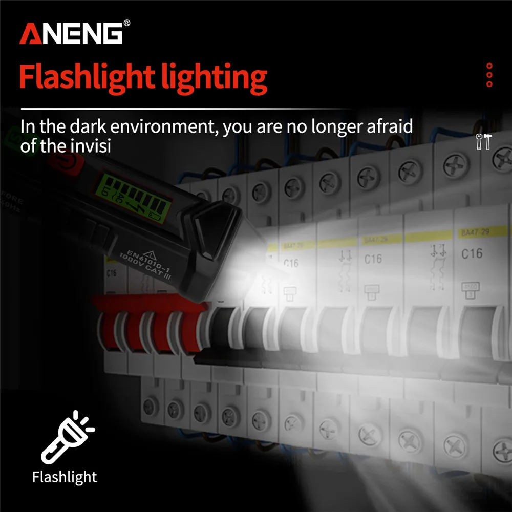 ANENG VC1010 Цифровые датчики напряжения переменного/постоянного тока умный не