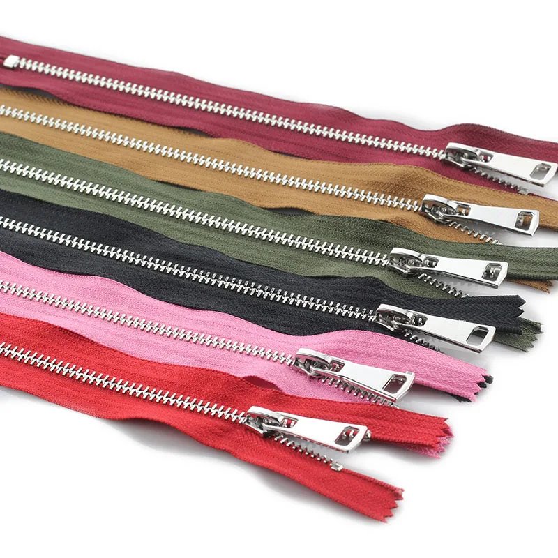 2 шт. металлическая молния 5 #20 см автоматический замок для швейной одежды