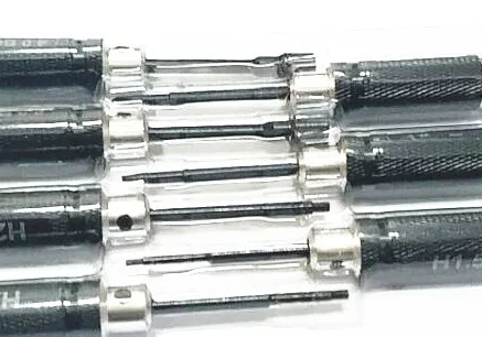 RC Отвертка 4,0/5,5/7,0/8,0 mm1.5/2,0/2,5/3,0 мм 1,5/2/2,5/3/4/5,5 mmhex отвертка/10in 1 комплект с сумкой в комплекте с набором инструментов для радиоуправляемых моделей - Цвет: 7 in1  1lot