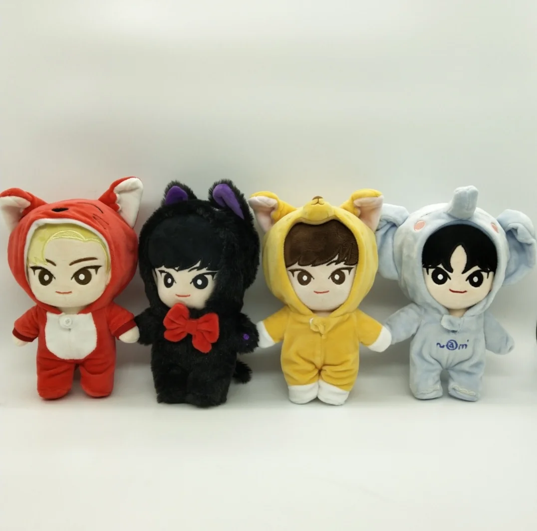 Куклы и одежда [MYKPOP]KPOP: кукла 20 см милая Пижама/Боди коллекция фанатов KPOP