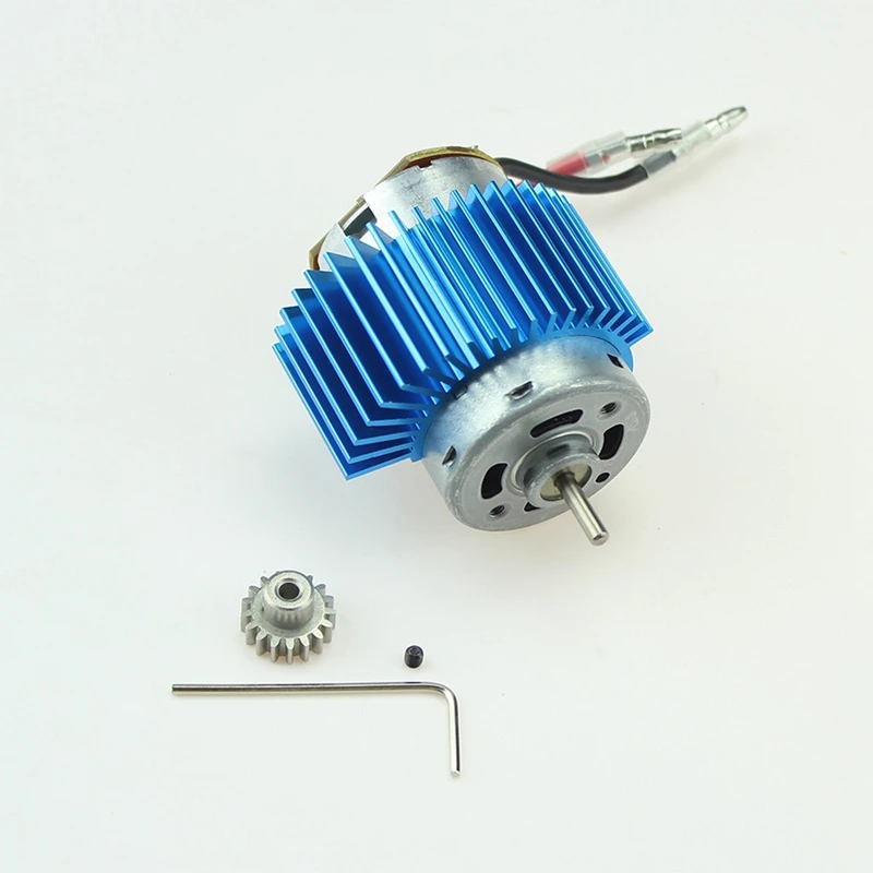 

540 Brushed Motor with Heat Sink for Wltoys 12428 12423 12427 1/12 RC Car Upgrade Parts Accessories