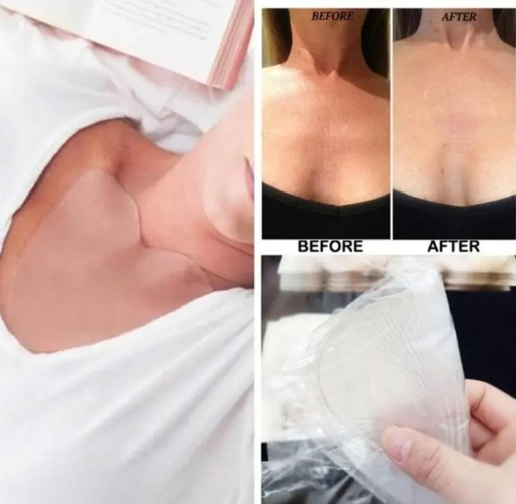 Многоразовая невидимая силиконовая подкладка против морщин медицинский силикон