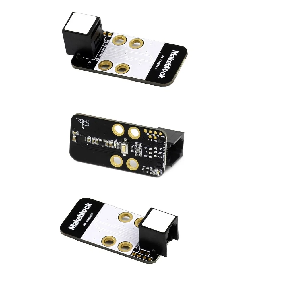 Компас Makeblock Me 11024 определяет интенсивность окружающего магнитного поля