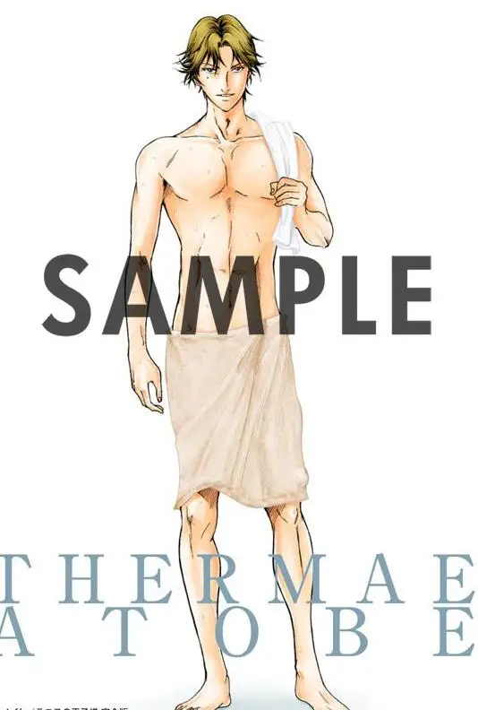 

New prince of tennis Japan Anime Ryoma Echizen Fuji Syusuke Atobe Keigo bath towel Series Acrylic Stand Figure Model Collection