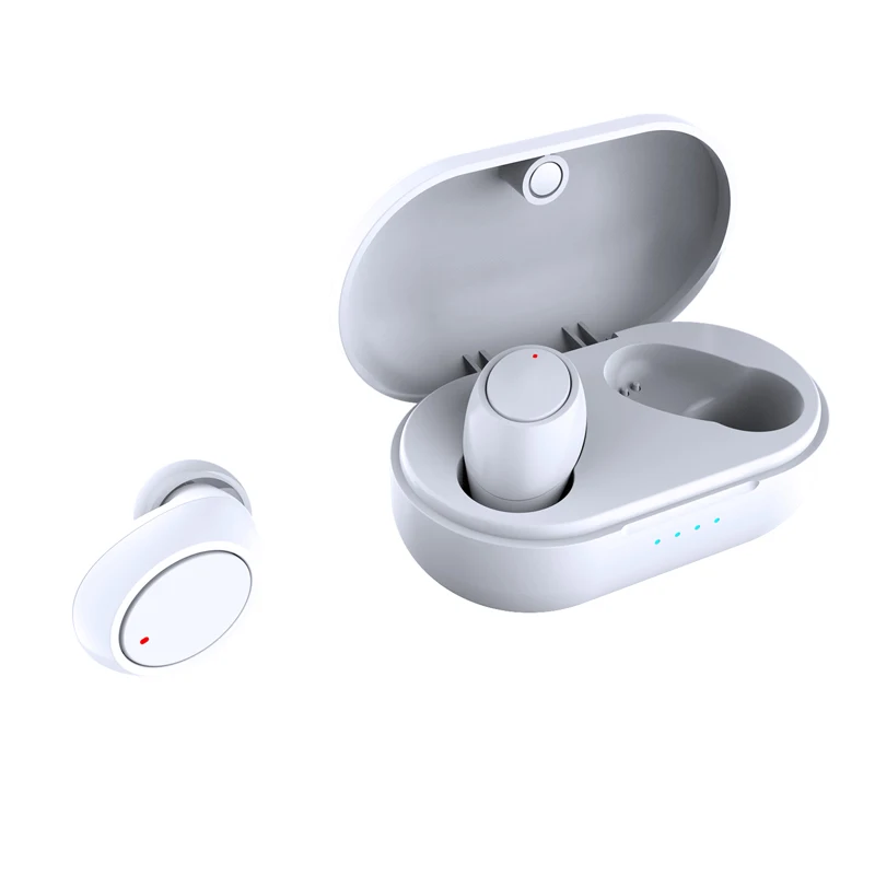 Белый Bluetooth наушники Tws air 3 беспроводной Bluetooth 5,0 мини беспроводные наушники водонепроницаемые спортивные наушники для iPhone Xiaomi Sumsung - Цвет: Белый