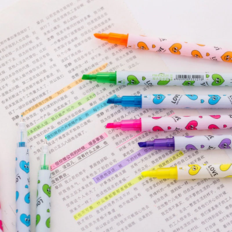 Маркеры для рисования набор флуоресцентных ручек школьные принадлежности 04436 |