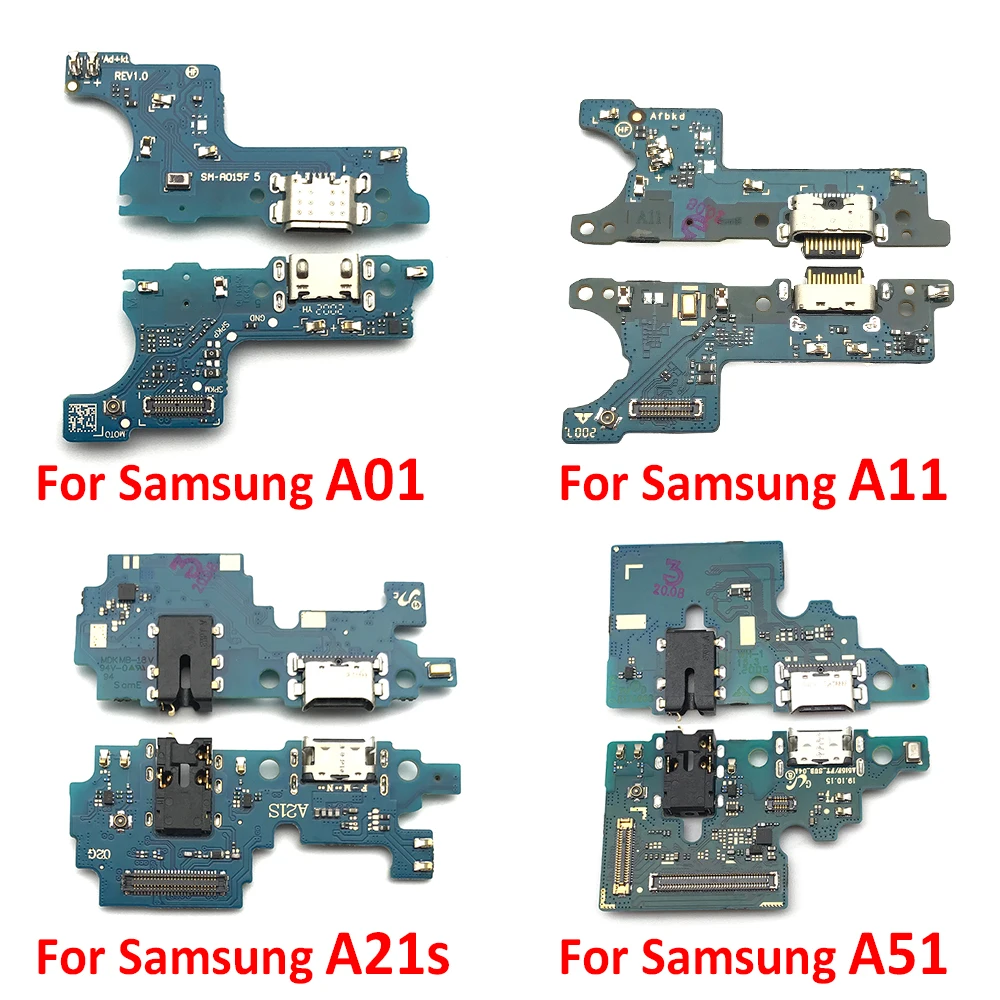Док-станция с USB-портом для зарядки плата гибким кабелем Samsung A12 A10S A20S A21S A30S A50S A70S A01