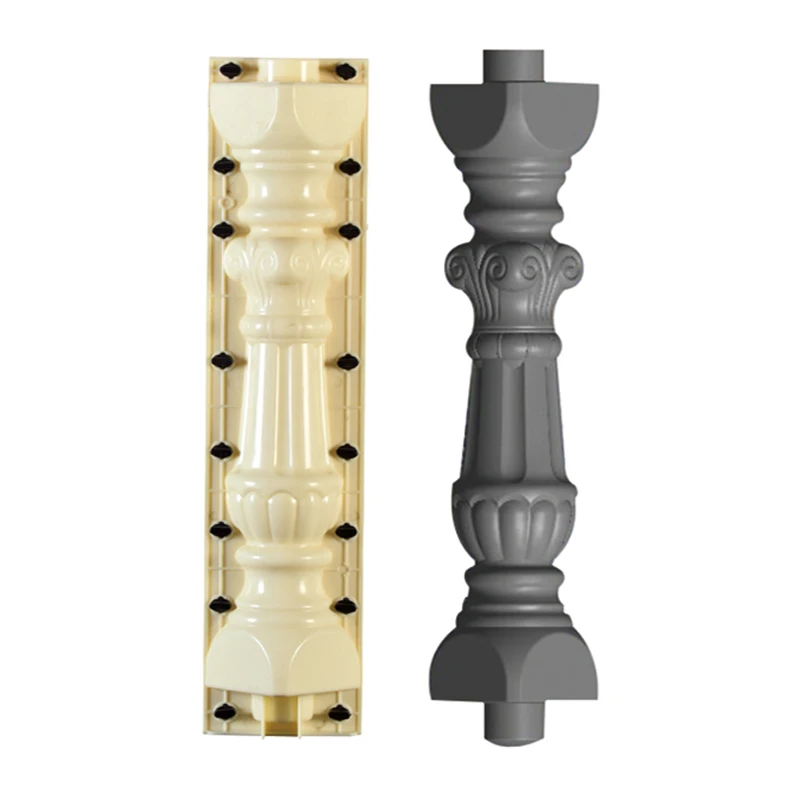 Цементное ограждение штукатурные формы для лестничных перил|Ограждение шпалеры