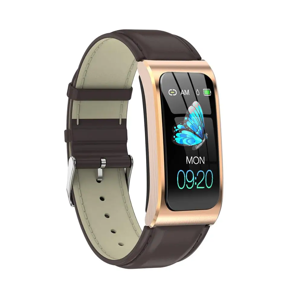 MELANDA женские умные часы 1 14 &quotIP68 Водонепроницаемый сердечного ритма Smartwatch для