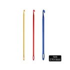 2,75 мм, 4,0 ММ, 6,0 мм, алюминиевый крючок для вязания в афганском стиле с петлями, швейная игла для вязания, пряжа для плетения, спиральных волос