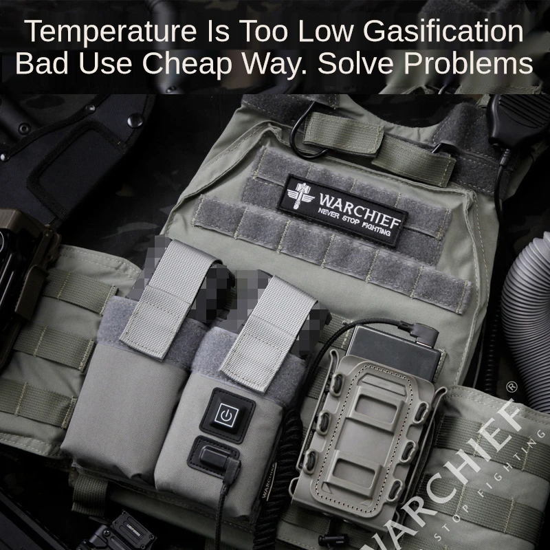 

5.56 Heating Thermostatic Magazine Bag Molle Vest Waist Seal Combination
