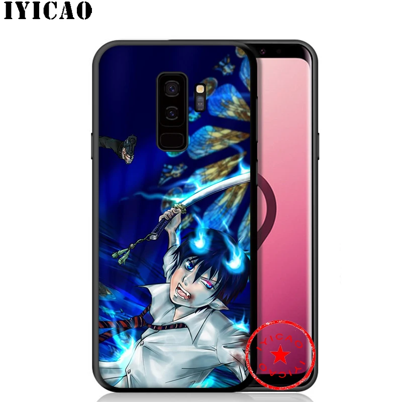 IYICAO синий Exorcist аниме мягкий чехол для samsung Galaxy S10e S10 S9 S8 Plus S6 S7 Edge Note 10 9 8 TPU |