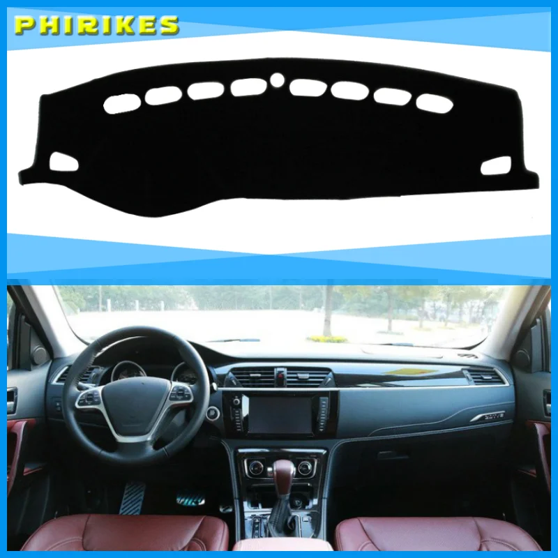 

Car Dashboard Cover For Zotye T600 2011 2012 2013 2014 2015 2016 2017 Dash Mat Pad Carpet Dashmat Sun Shade Pad Car Styling