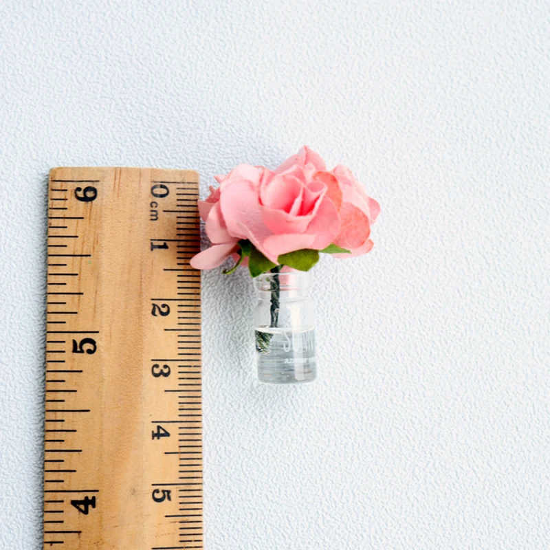 

3pcs 1:12 Scale Fake Plant Flower Garden Ornament Doll House Toy Bonsai Model Dollhouse Furniture Miniatures Accessories New~
