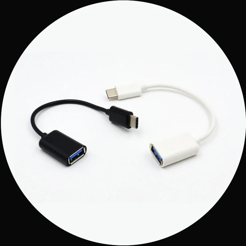 USB-C 3 1 Type C папа к USB 2 0 Женский OTG кабель Adater Adaptat для Asus ZenFone Zoom ZE553KL AR ZS571KL конвертер |