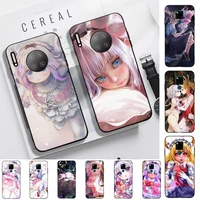 toplbpcs cute anime kobayashi kanna phone case for huawei mate 20 10 9 40 30 lite pro x nova 2 3i 7se