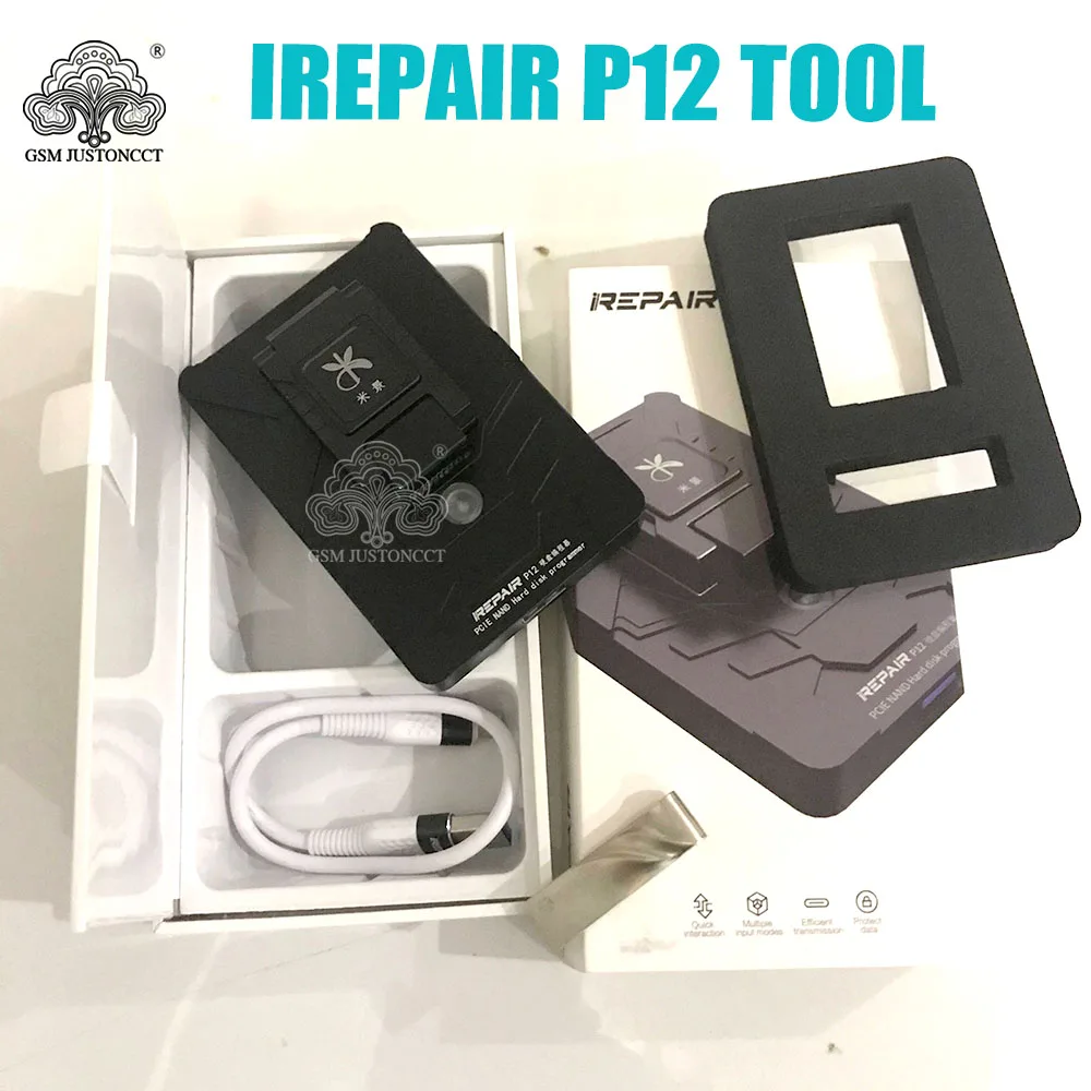 Программатор жесткого диска iRepair P12 PCIE NAND для iPhone 6-11 серии DFU Box один ключ к