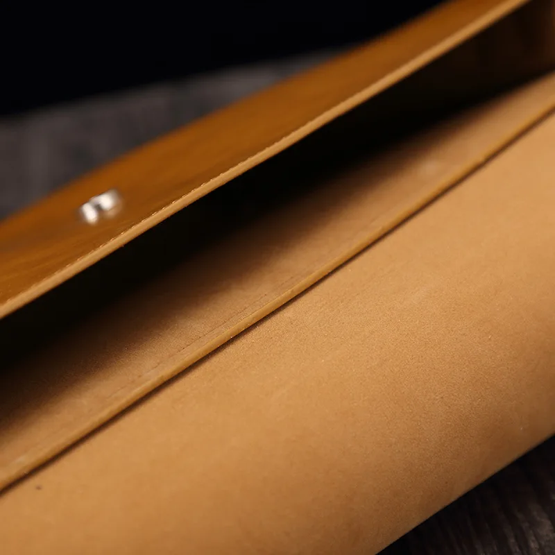 

Vintage Literary Tassels Women Shoulder Bag Big A4 Thin Document Envelope Bag Dress OL Fashion Business Briefcase