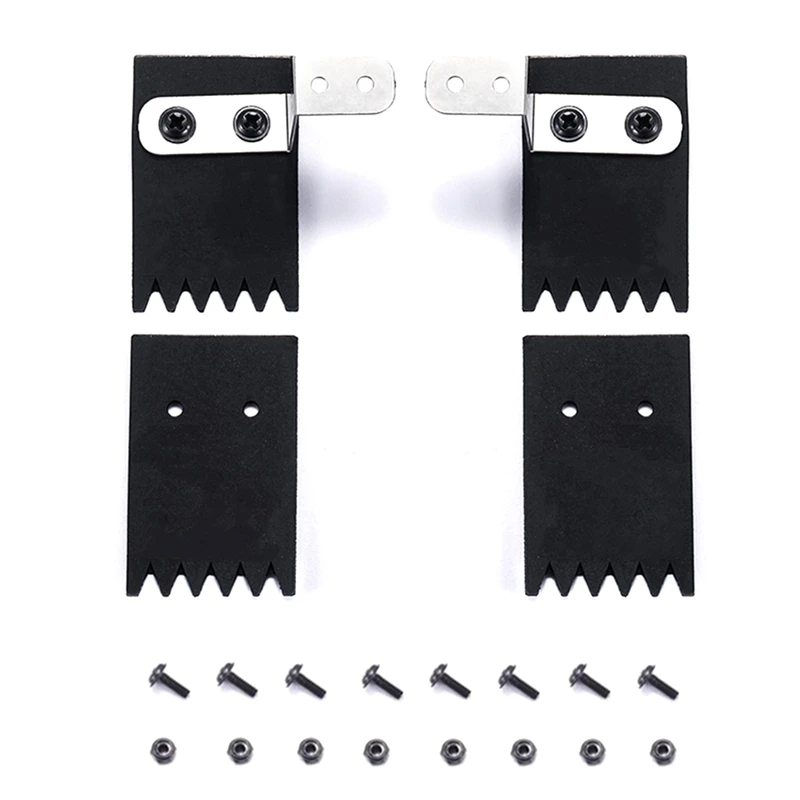 

for WPL D12 1/10 RC Truck Car Upgrade Parts Rubber Front and Rear Fenders Mud Flaps Accessories