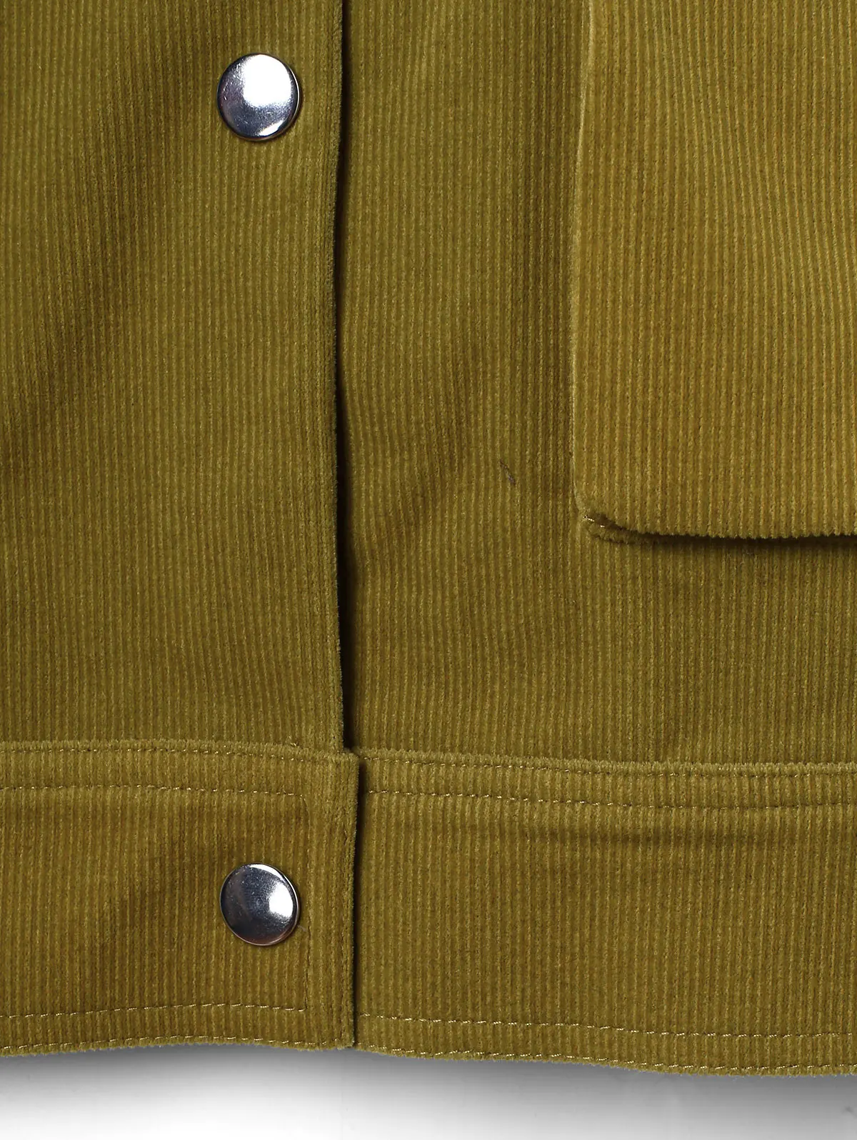 ZAFUL повседневные вельветовые пальто с двойным карманом однобортные рубашки