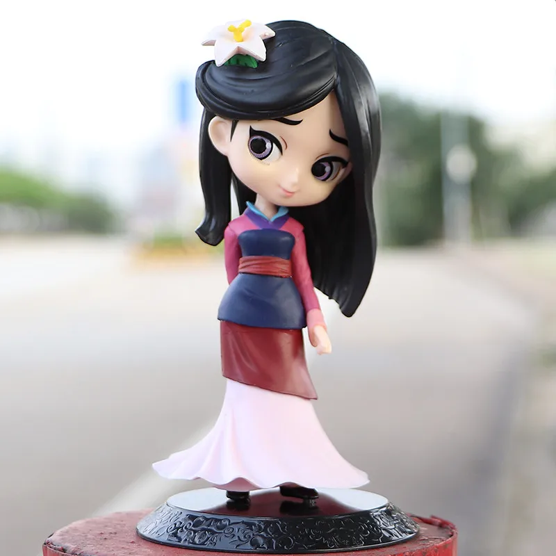 action figure mulan da princesa com modelo de brinquedo para modelo de presentes para decoração de festa de aniversário