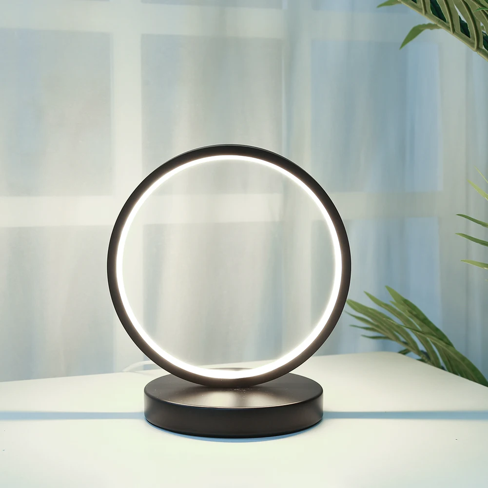 

20cm Modern LED Modeling Table Light Eye Protection Reading Bedside Lamp