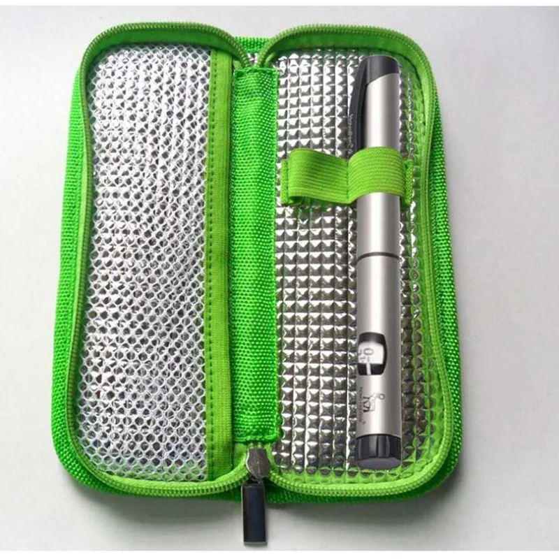 

New Portable Insulin Cooler Bag Diabetic Patient Car Organizer Medical Travel Insulated Cases & Splitters