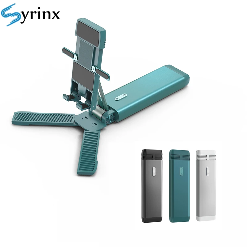 

New Metal Mini One Foldable Adjust Mobile Phone Holder Desk For Tiktok Youtoobe Live Desktop Stand SmartPhone and Tablet Support