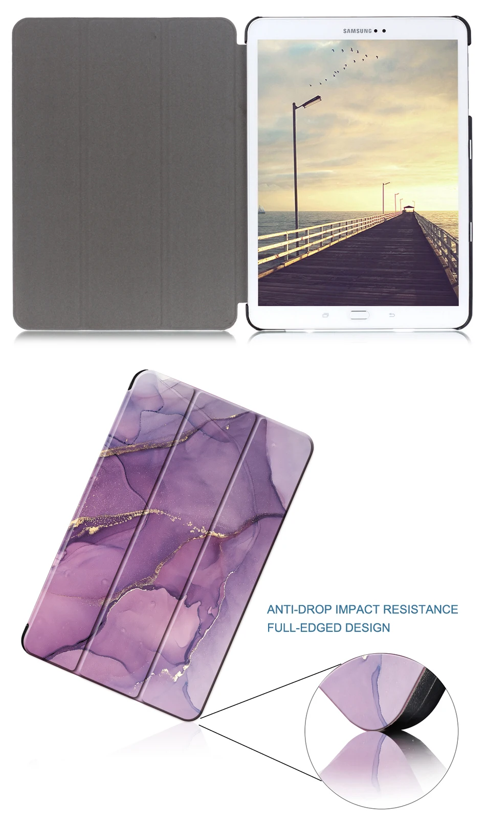 MTT мрамор из искусственной кожи чехол для samsung Galaxy Tab S2 9,7 ''SM-T810 T815 T813 T819 Флип Стенд Смарт чехол для планшета Авто Режим сна/пробуждения