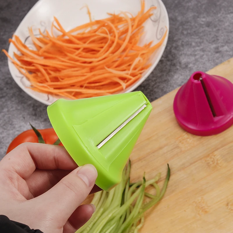 Овощи Фрукты Slicer Нержавеющая сталь картофель резки спиральная овощерезка