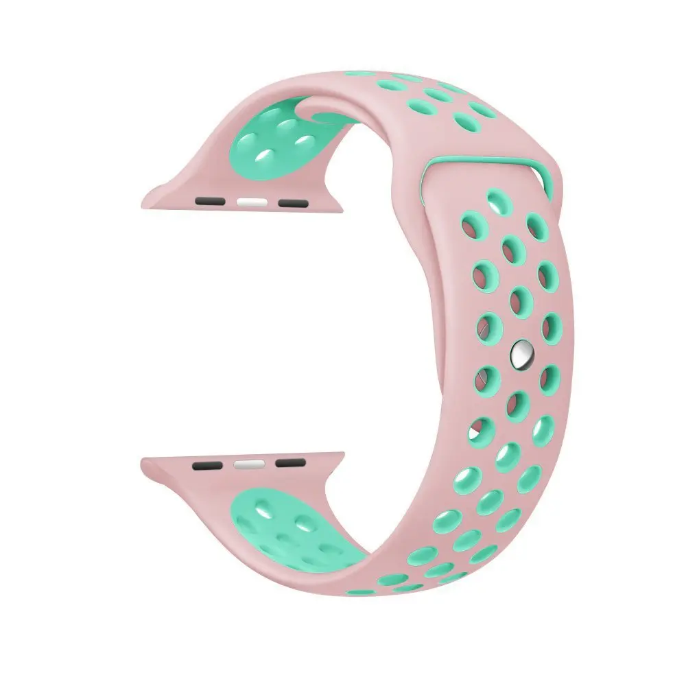44mm Silicone Strap For Smart Watch Series 6/5 42MM Rubber Band Wrist Bracelet Adapter Apple W26 FK78 IWO 12 11 Correa |
