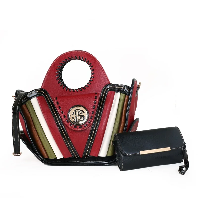 

2 шт., женская сумка через плечо, из кожи ПУ