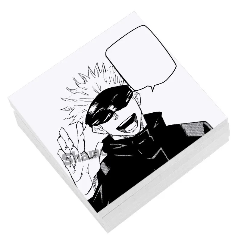 

100pcs Japanese Anime Jujutsu Kaisen Graffiti Stickers For Laptop Notebook Skateboard Computer Luggage Decal Sticker