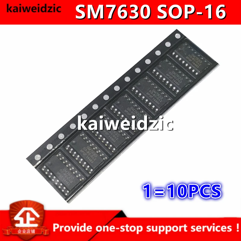 Новый импортный оригинальный контроллер постоянного тока SM7630 SOP16 BOOST_PFC + BUCK без