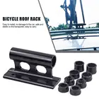 Универсальный алюминиевый кровельный стеллаж для автомобиля, велосипеда, грузовика, передний вилочный кронштейн, блокировочная стойка, быстросъемная сквозная ось, аксессуары