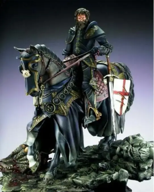 1/24 сборный Набор фигурок из смолы Knight|Наборы для сборки моделей| |