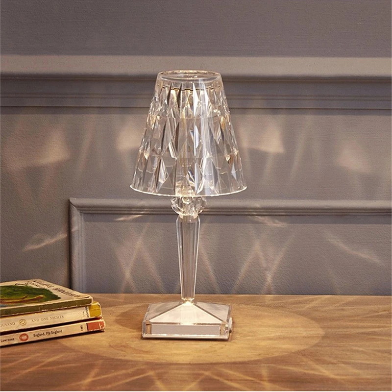 

Modern Led Table Lamp Nordic Living Room Decorate Art Desk Light Sensor Bar Table Light Decor Restaurant Romantic Light Fixture