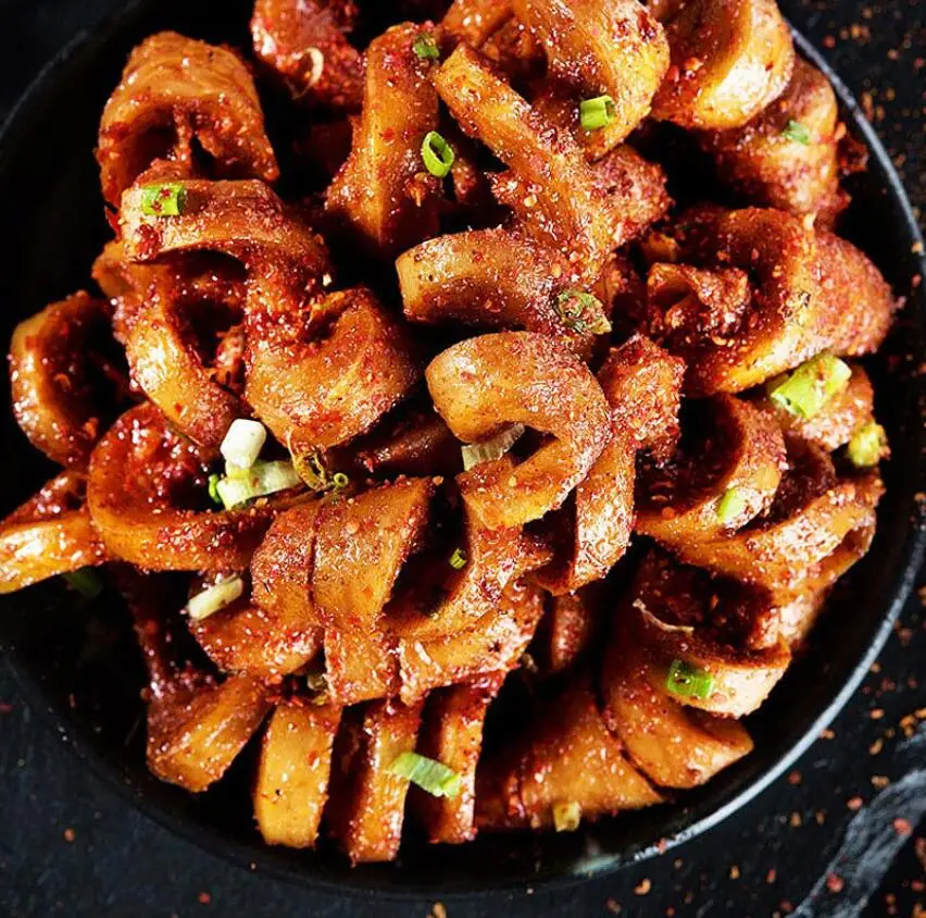 Запеченная глютеновая Пряная полоска глютеновый сушеный тофу острая закуска