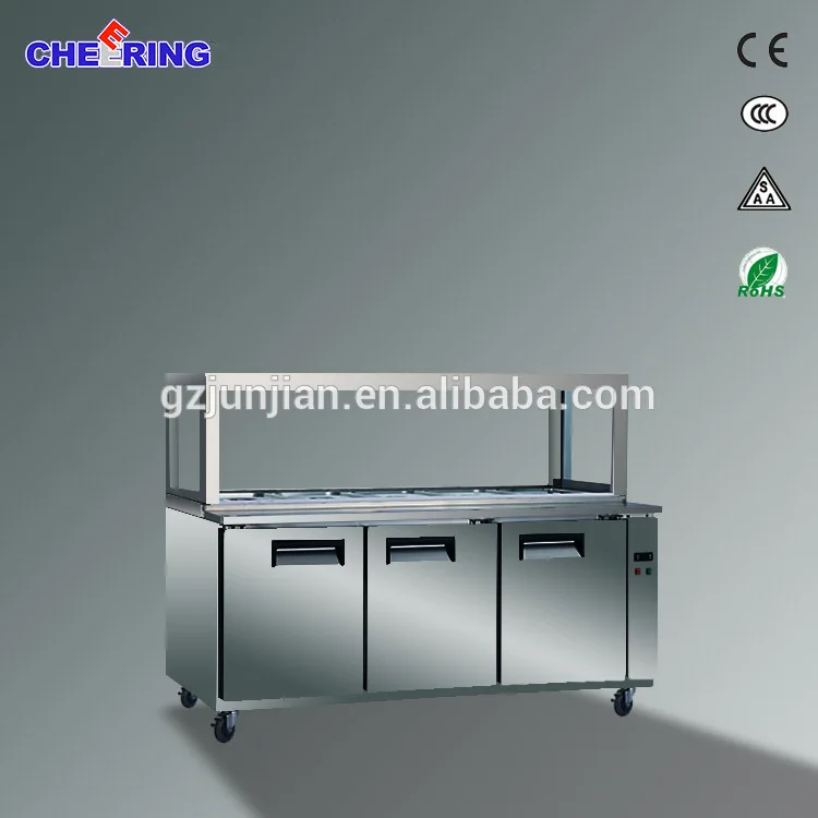 

worktable Bench cooling storage under counter chiller