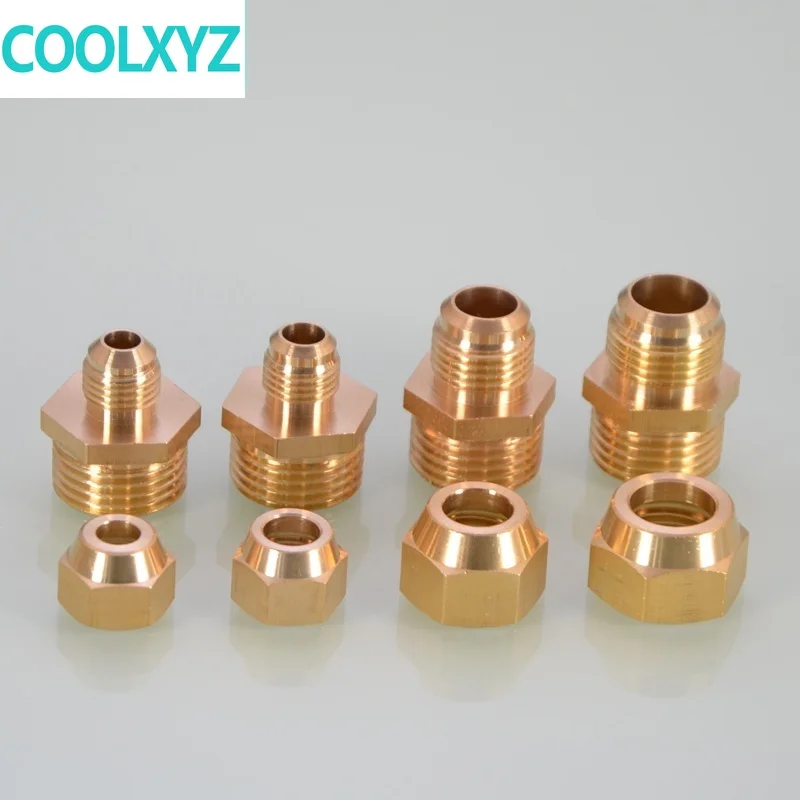 Фитинги для труб наружный провод прямой рассеивание медной трубы расширение 1/8IN