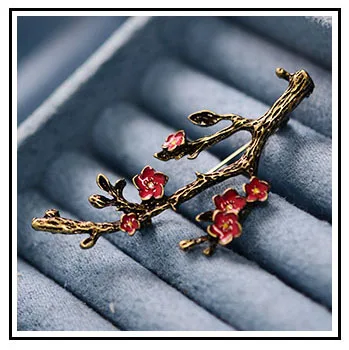 Винтажная эмалевая булавка HUANZHI для женщин золотистая птица искусственный