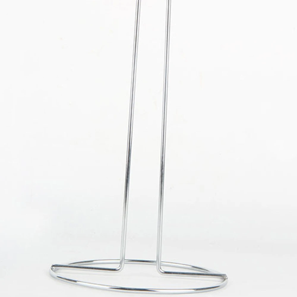 Железный вертикальный держатель для рулонов полка бумажных салфеток настольный