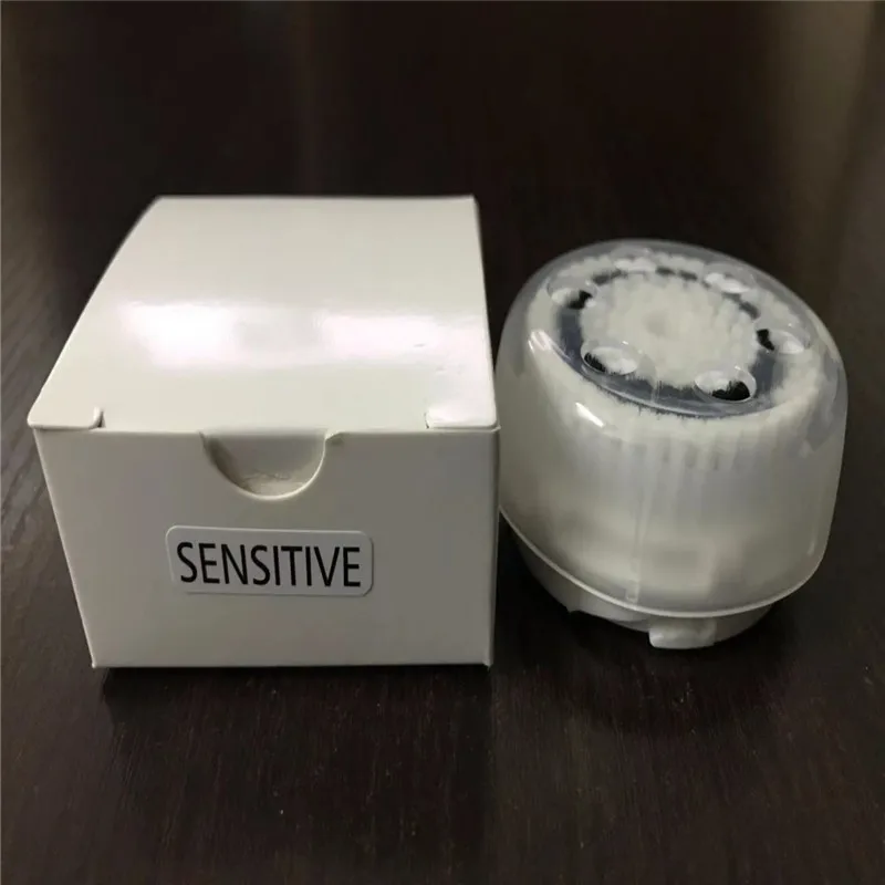 Sensitive 1 шт., ультра звуковая Очищающая щетка для лица, Сменная головка для SMART PRO ARIA Fit PLUS, Миа, 1 Миа, 2 и 3 акне, глубокая пора - Цвет: Sensitive