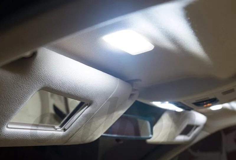 Совершенно Белая светодиодная лампа Canbus без ошибок комплект для внутреннего