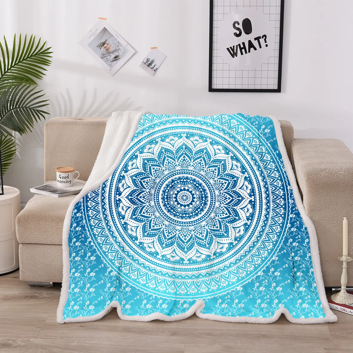 

Winter Plush Weighted Velvet blanket like sheep wool Soft thick warm heated cat animal print black nebula blanket child heavy