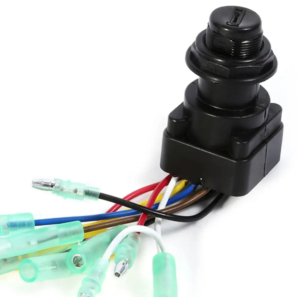 

Universal Boat Ignition Key Switch Assembly For Yamaha 40HP 60HP Outboard Motor Replace Marine Accessories