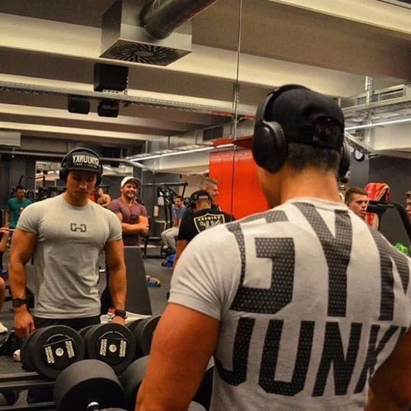 Мужская Летняя Спортивная повседневная футболка с принтом монограммы 2020